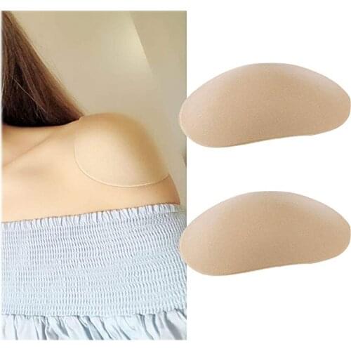 Soft Silicone Shoulder Pads Adhesive Push-up Shoulder Enhancer Shoulder Raglan