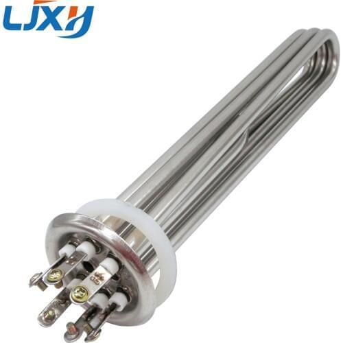 LJXH Water heating Element Heater pipe 380V, Boiler and Spare Parts,Flange/Disc 63mm Wattage 6KW/7.5KW/9KW/12KW/15KW