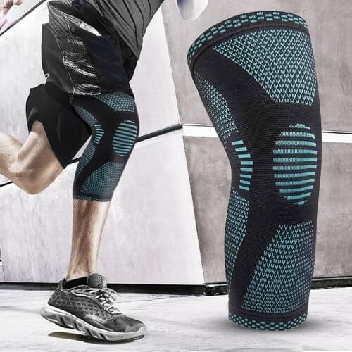 Gym Knee Pads Sports Safety Fitness Kneepad Elastic Knee Brace Support Gear Patella Running Basketball Volleyball Tennis