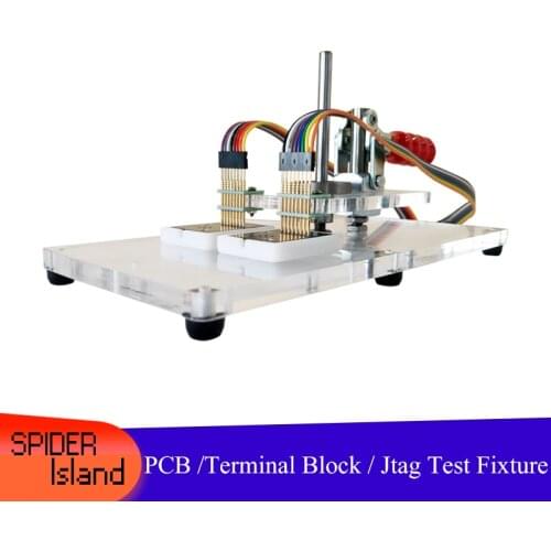 PCB / Terminal Block / Test Rack Fixture Jig Tooling Fixture Clip Probe 2.54mm JTAG PCB Test Jig