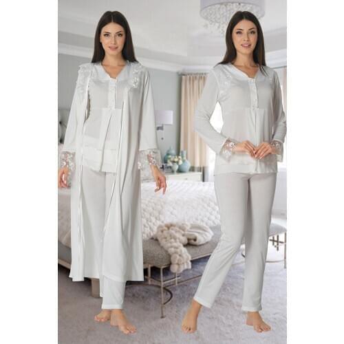 Triple Maternity Pajama Set