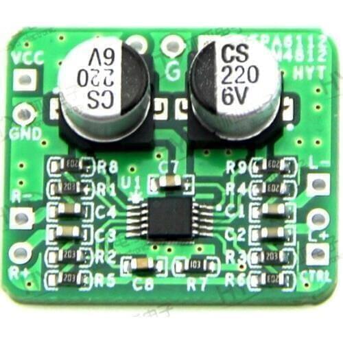 Differential to balanced 150mW Headphone Amplifier Board hifi Amp TPA6112 & SGM4812 input 3.3 ~ 5V