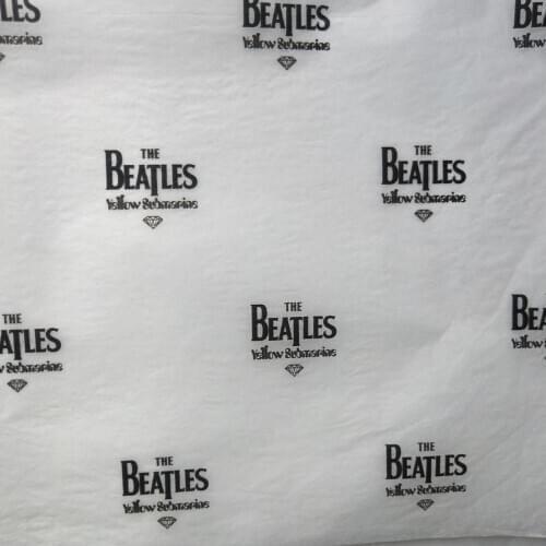 Custom printed logo gift tissue paper/ moisture proof packing paper/ wrapping paper