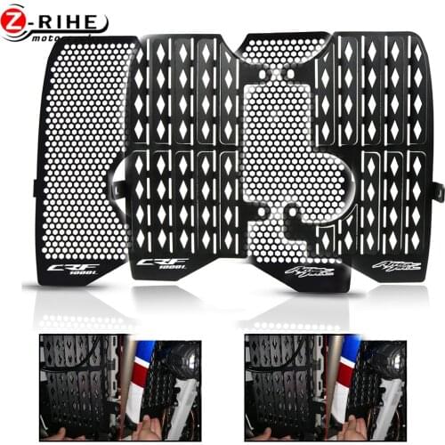 2019 Aluminium Alloy Motorcycle Radiator Grille Guard Protection For HONDA CRF1000L CRF 1000 L Africa Twin 2016 2017 2018 2019