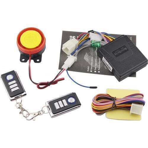 Motorcycle Alarm System Anti-theft Security Alarm Remote Control Theft Protection Engine Start Alarm Cafe Racer Chopper Bobber