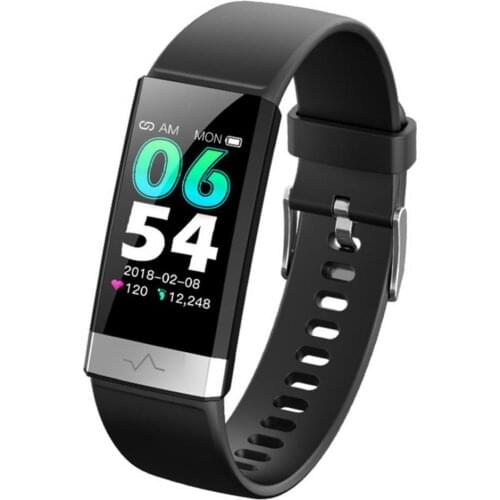 V19 ECG Bluetooth Smart Watch IPS Color Screen Heart Rate Blood Pressure Sleep Monitoring Tracker Smart Bracelet for Sports