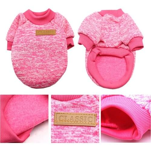 Dog Clothes For Small Dogs Soft Pet Dog Sweater Clothing For Dog Winter Chihuahua Clothes Classic Pet Outfit Ropa Perro