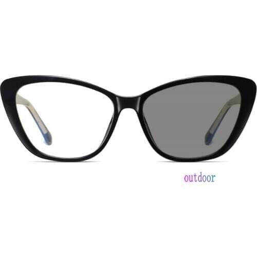 Sun Photochromic Glasses Women Transition Sunglasses Driving Outdoor Myopia Diopter Chameleon Eyewear UV Reading Eyeglass FML