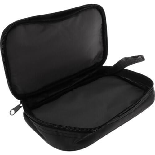 Multimeter Black Colth Bag 20*12*4cm UT Durable Waterproof Shockproof Soft Case-M15