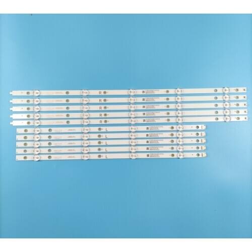LED backlight strip 9 lamp for Philips 49"TV TT4906F LB49021 49PUS7503 49pus6162/12 LB49023 V1_00 V0_00 3A6560010EA0 3A6560000EA