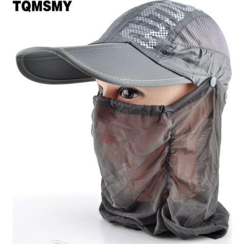 Multi-purpose cap women summber hats men snapback caps Ladys baseball cap Casual Visor UV protection sun hat Quick drying bone