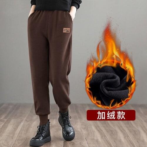 Женские флисовые брюки XLMJDZGS China At AliExpress