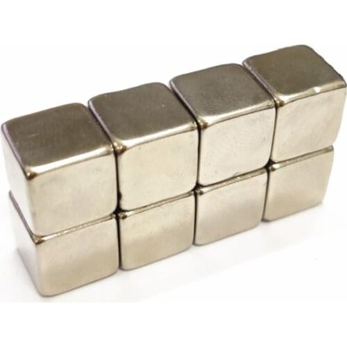 10Pcs 10 x 10 x 10mm Super Strong Rare Earth permanent Magnet 10x10x10 N35 NdFeB Small Block Powerful magnetic Neodymium Magnets
