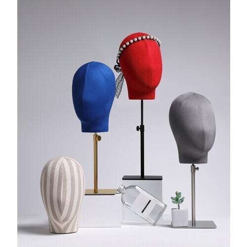 Free SHipping!! Hat Rack Display Model Headpiece With Fake Head Mannequin Hat wig Headpiece Display Ornaments