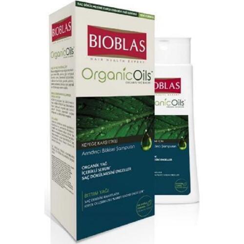 Bioblas Organicare Tea Tree Oil Anti Dandruff Purifying Shampoo 600ml Moisturizing Nourishing Herbal Oil Anti Hair Loss