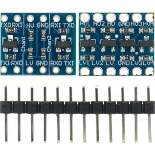 10pcs 2 Channel / 4 channel IIC I2C Logic Level Converter Bi-Directional Module 5V to 3.3V Breadboard