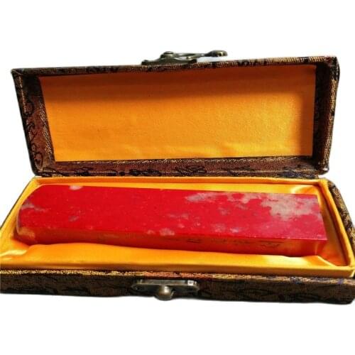China Old Beijing Old Goods Bloodstone Seal Comes From Rural China