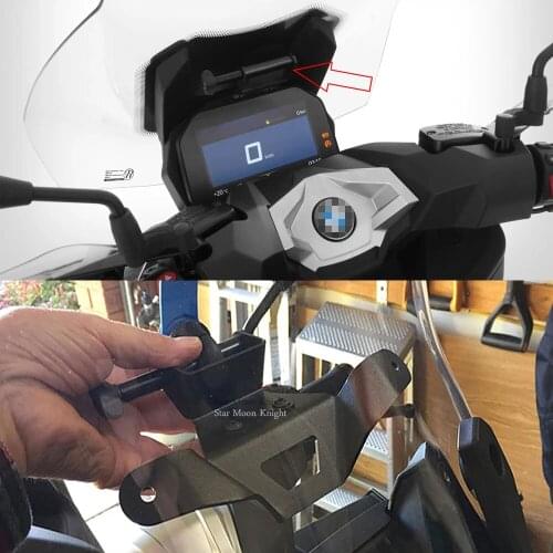 FOR BMW C400GT C 400 GT C400 GT Windshield Mount Navigation Bracket GPS Smartphone Holder Motorcycle SMART PHONE Adapt Holder