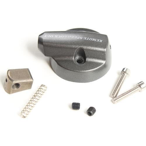 Mountain bike Wire control fork locking cover