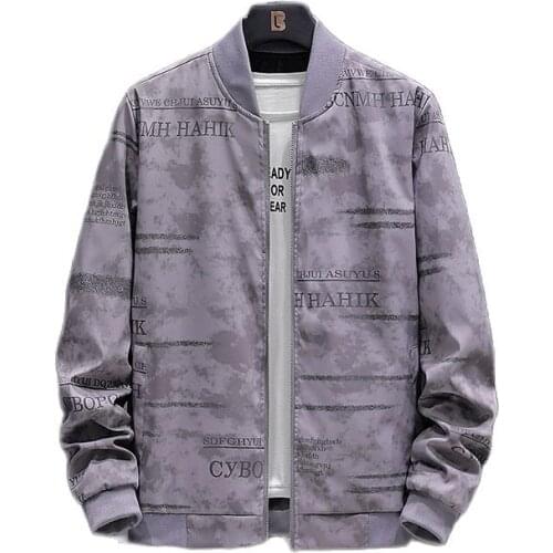 NEW Large size Spring Autumn Mens Bomber Jackets Mens Outwear Windbreaker Coats Male Casual Slim Fit Baseball Uniform Jackets