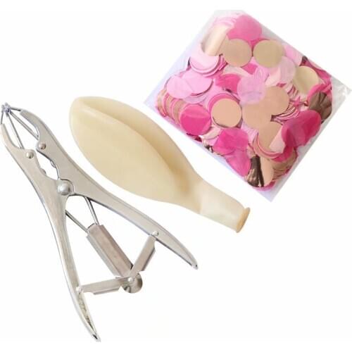 Metal Balloons Expansion Pliers Filling Balloon Mouth Expander DIY Tools For Transparent Bobo Bubbles Ballons Filling Confetti