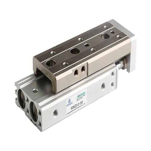 MXQ Slide guide cylinder Pneumatic MXQ12-10 MXQ12-20 MXQ12-30 MXQ12-40 MXQ12-50 MXQ12-75 MXQ12-100