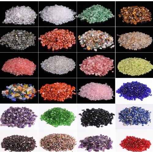 20g/50g/100g Natural Crystals Gravel Specimen Bulk Tumbled Stones Rocks And Minerals Healing Raw Gemstones Aquarium Decoration