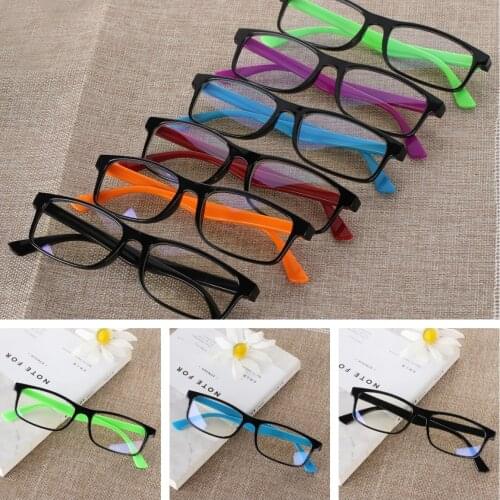 New Anti-UV UV400 Blue Light Glasses Anti Blue Rays Radiation Blocking Glasses Men Women Computer Goggles Flat Mirror Eyeglasses