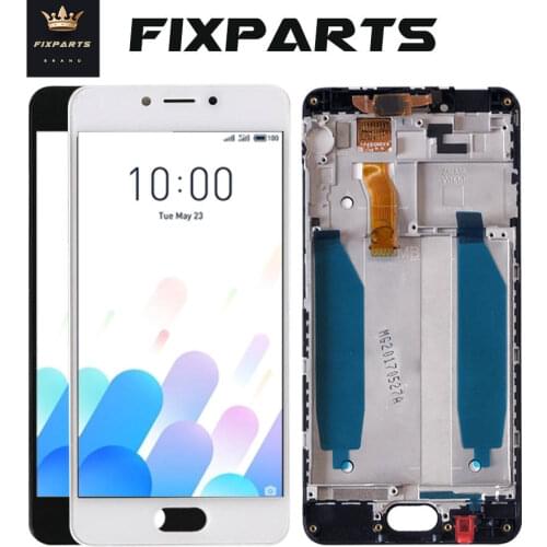 Original New Meizu M5C LCD meizu m710h LCD Display Replacement+ Touch Screen Digitizer Black White meizu A5 5C LCD Free Shipping