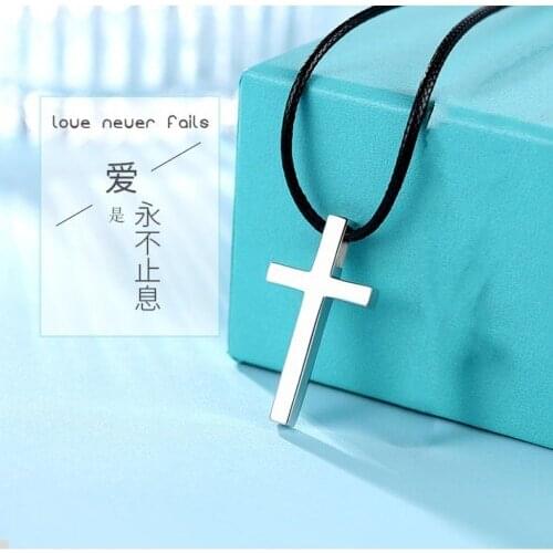 Game Mystic Messenger 707 Luciel Cross Necklace Pendant 5cm Cosplay Replica