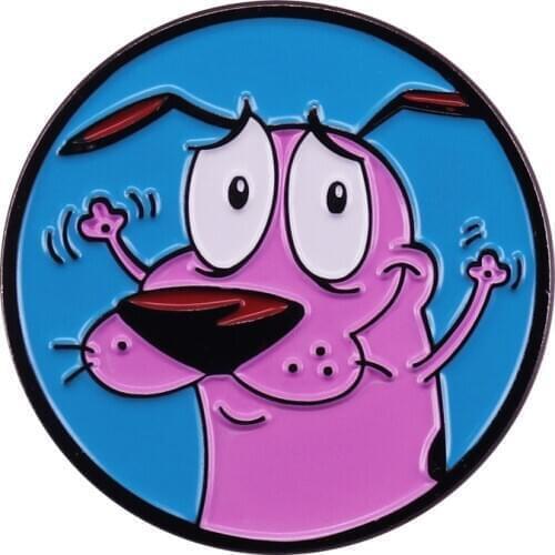 P5384 Dongmanli Dogs Enamel Pins Badge Metal Brooch Backpack Bag Collar Lapel Collection Anime Jewelry Gifts