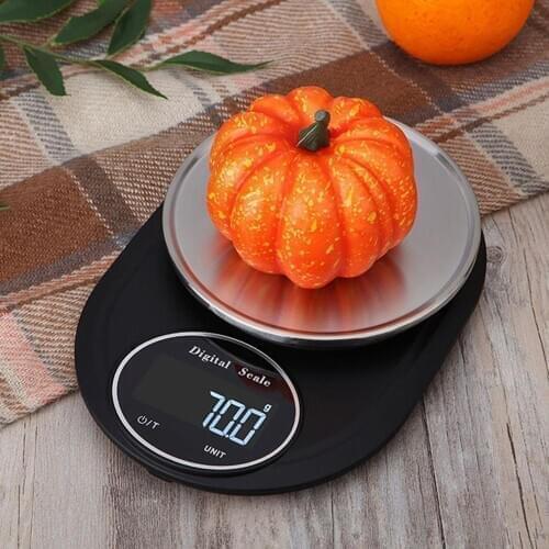 Portable 5kg 1g Digital Scale LCD Electronic Scales Steelyard 11lb Kitchen Scales Postal Food Balance Measuring Weight Libra