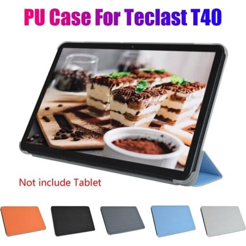 PU Leather Case for Teclast T40 10.4 Inch Tablet Ultra Thin Case Anti-Drop Flip Case Tablet Stand Protection Case