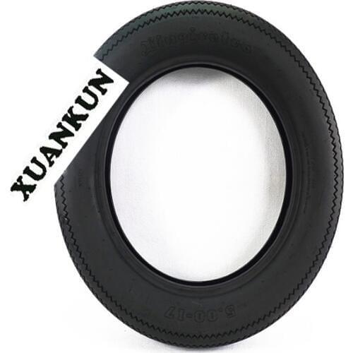 Tyre XUANKUN Motorcycle Accessories 500-17 Serrated Tyre
