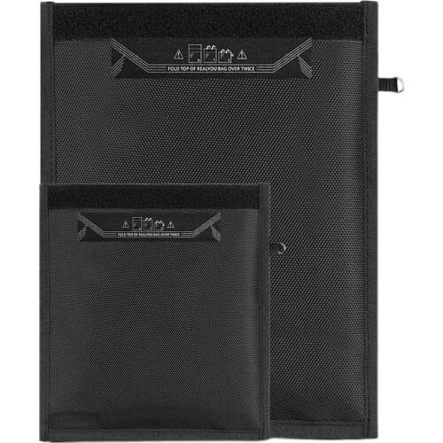 Faraday Bag RFID Signal Blocking FOB Bag Anti-Radiation Anti-Hacking Shielding Pouch Wallet Case For Cell Phones Car Key HOT