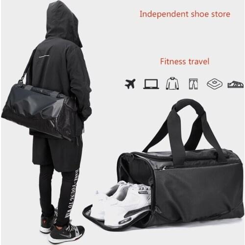 Mens Bag Shoulder Bags Travel Leather Fashion Hiking Large Mini Black Sports Camping Travel Bags Hand Luggage Man