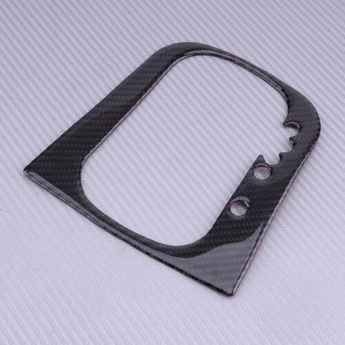 Carbon Fiber Car Gear Shift Panel Cover Sticker Trim Fit For Volkswagen VW Golf 6 MK6 GTI 2008 2009 2010 2011 2012