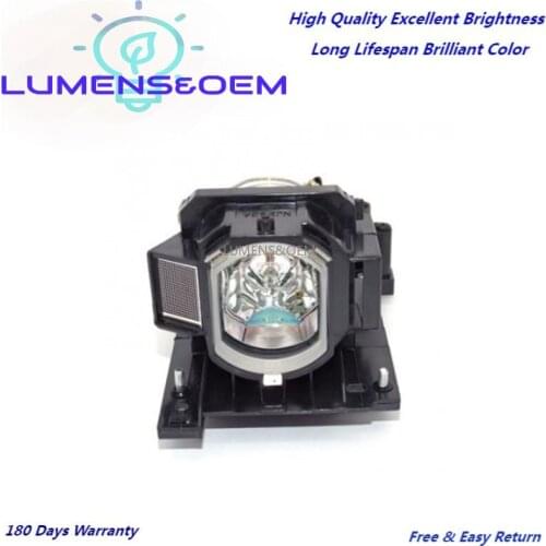 High Quality DT01022 Replacement Projector Lamp for-Hitachi CP-RX80W /CP-RX78 / ED-X24 / CP-RX78W /CP-RX80 /ED-X24Z with housing