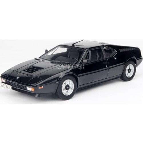 1:18 Norev For BMW M1 1980 Metal Diecast Car Model Boys Girls Gifts Collection Ornaments Display Black