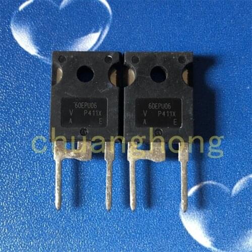 1pcs/lot 60EPU06 60A 600V original packing new Fast recovery rectifier tube TO-247