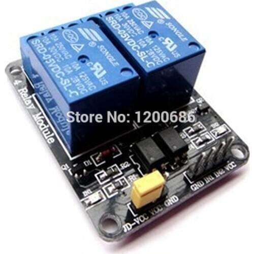 2-channel New 2 channel relay module relay expansion board 5V low level triggered 2-way relay module