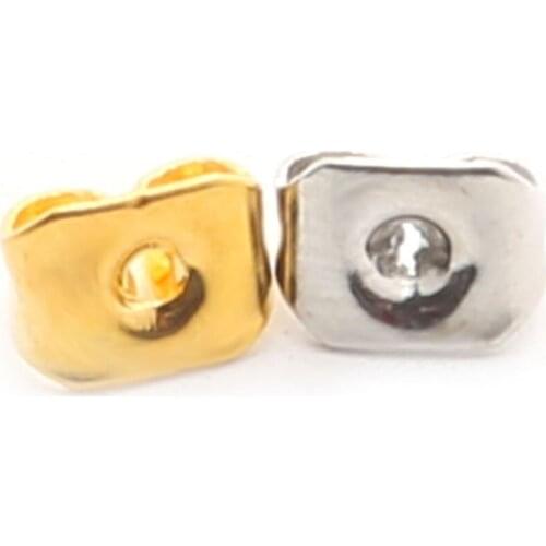 200PCS Earring Studs Backs Butterfly Stopper Scrolls Ear Post Nuts Jewelry Findings Fashion Party Accessories for DIY FRB010-01