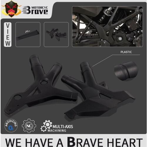 2020 For BMW F650GS F700GS F800GS/Adventure Left & Right Motorcycle Side Frame Panel Guard Protector Cover F 650 700 800 GS ADV