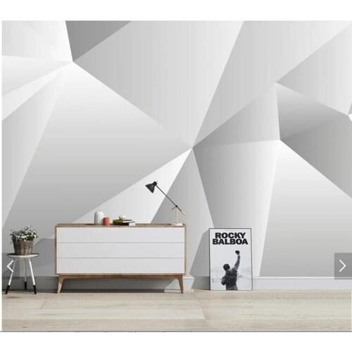 Custom 3D papel de parede, simple geometric murals for living room bedroom dining room background home decoration wallpaper
