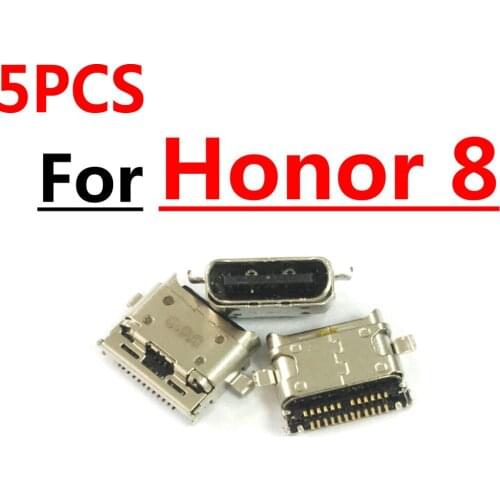 5PCS New Micro USB Plug Charging Port Connector Socket For Huawei Honor 8