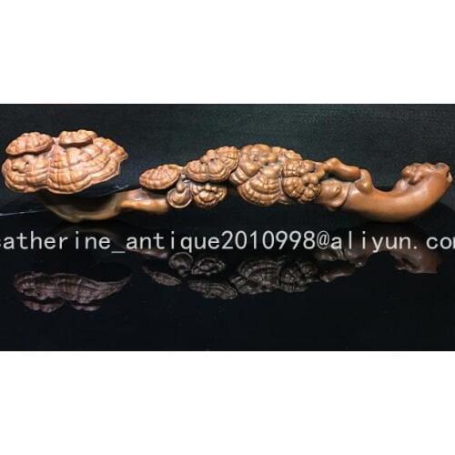 Collection old Boxwood wishful sculpture ornaments,Hand carving crafts, best adornment & collection, free shipping