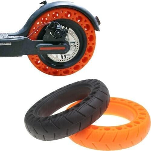 Electric Scooter 10" Modification Hollow 9.5" Tire Explosion-Proof Durable Tire Replacement Part for M365 Scooter Practical Repa