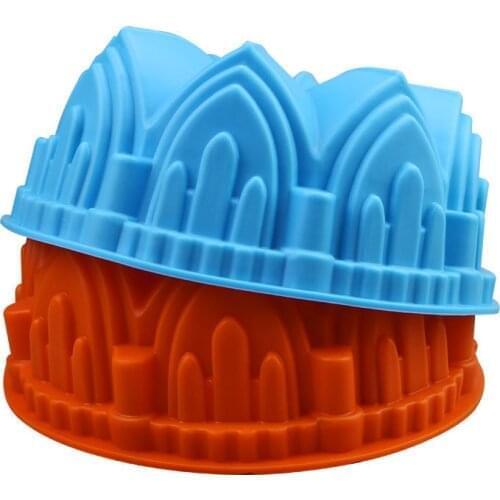 Cookie Mold Silicone Heart Baking Form Gypsum Dumpling 3d Pastry Ring Paper Flowers Molds Chocolate Cupcake for Decoration Bombs