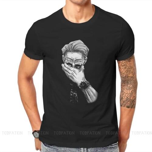 Jujutsu Kaisen Anime Kento Nanami Tshirt Vintage Alternative Mens Tshirts Tops Big Size Cotton O-Neck T Shirt