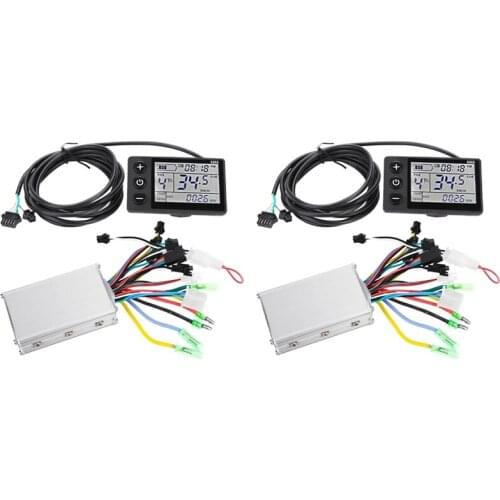 Motor Controller Waterproof LCD Display Panel Electric Bicycle Scooter Controller Kit